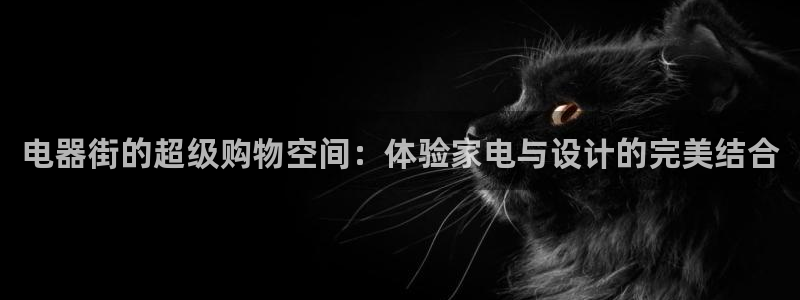 贝勒漫画无根之树：电器街的超级购物空间：体验家电与设计的完美结合